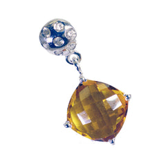 Yasmin Yellow Armor Tiny Pendant