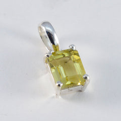 Victoria Yellow Gemstone Pendant for Everyday Elegance