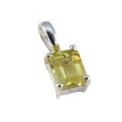 Victoria Yellow Gemstone Pendant for Everyday Elegance