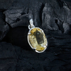 Patricia Yellow Gemstone Pendant for Elegant Style
