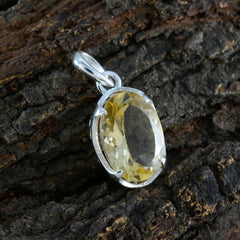 Patricia Yellow Gemstone Pendant for Elegant Style