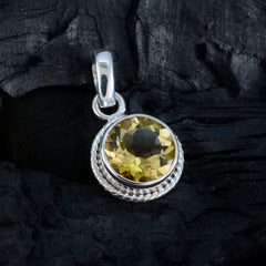 Natalia Yellow Rope-Wire Whisper-thin Pendant