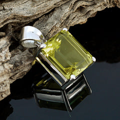 Nova Yellow Modern Pendant - Elegant Gemstone Jewelry
