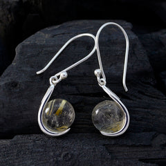 Victoria Yellow Solitaire Dangle Earrings for Everyday Glam