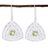 Emilia Yellow Solitaire Dangle Earrings for Glam Style Lemon Quartz Yellow Dangle