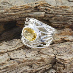 Camila Rope-Wire Yellow Solitaire Ring