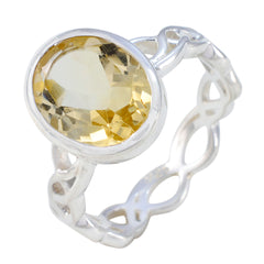 Sofia Rope-Wire Yellow Solitaire Ring
