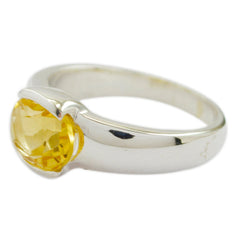 Layla Romantic Yellow Solitaire Ring