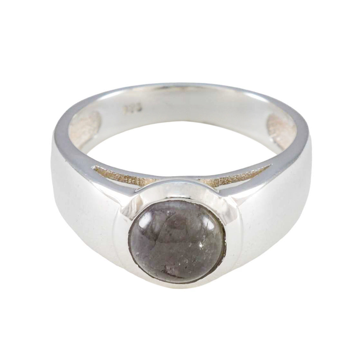 Penelope Graceful Yellow Solitaire Ring Citrine Yellow