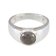 Penelope Graceful Yellow Solitaire Ring Citrine Yellow