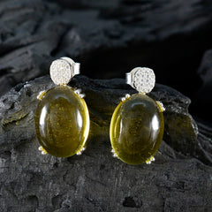 Lourdes Yellow Stud Earrings for Every Occasion