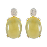 Lourdes Yellow Stud Earrings for Every Occasion Citrine Yellow Stud
