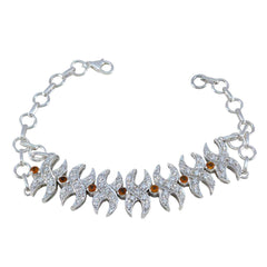 Eva Yellow Tennis Bracelet for Sister - Glam Gift Citrine Yellow