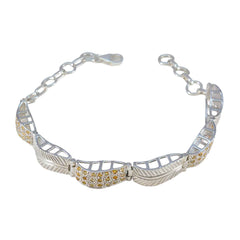 Evelyn Yellow Tennis Bracelet for Everyday Glam Citrine Yellow