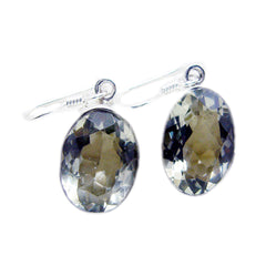 Yuna Green Earrings - Elegant Gemstone Drops Green Amethyst Green Dangle