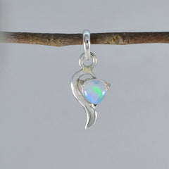 Yuna White Gemstone Pendant in Elegant Design