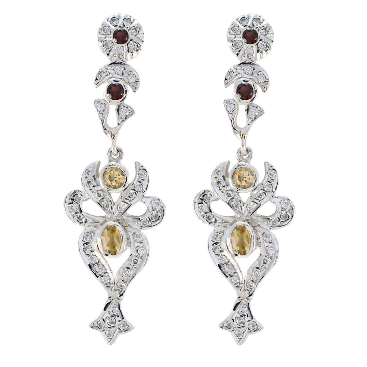 Zara Multicolor Stud Earrings - Chic & Stylish Design Multi multicolor Stud