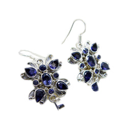 Zoey Blue Dangle Earrings - Stylish Gemstone Jewelry
