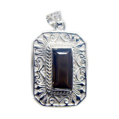 Zoey Brown Filigree Pendant - Elegant Statement Piece Smoky Quartz Brown Brown