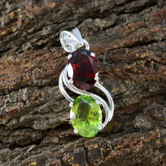 Zoey Multicolor Pendant - Elegant Gemstone Accessory