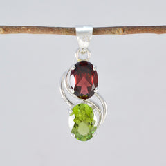 Zoey Multicolor Pendant - Elegant Gemstone Accessory