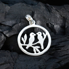 Zoey Retro Dainty Pendant with Bird Design