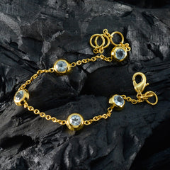 Sofia hollywood Elegant Blue Chain Bracelet