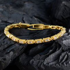 Kennedy Festive Eye-catching White Tennis Bracelet