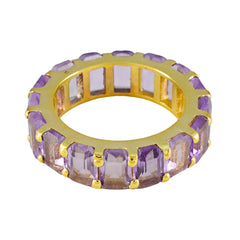 Camila Eternity Purple multiple Band Amethyst Purple