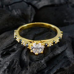 Eleanor Sophisticated Blue Halo Ring