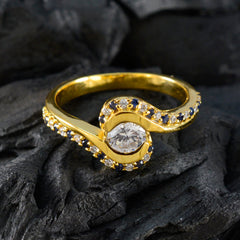 Lucia Sophisticated Blue Halo Ring
