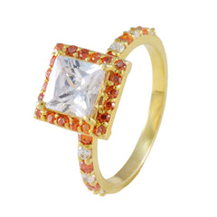 Bianca valentine Yellow Halo Ring