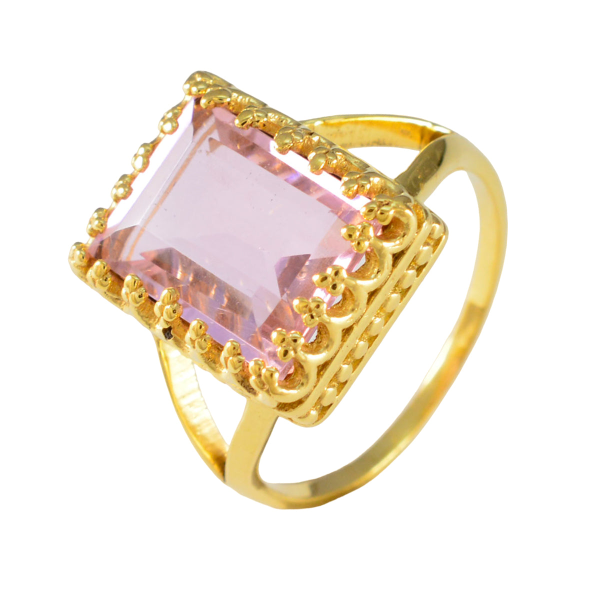Nari Love Pink Solitaire Ring