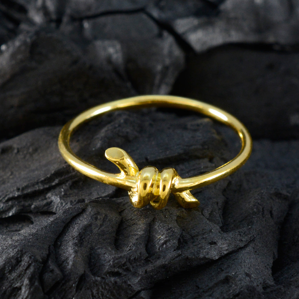 Milagros Twist Plain Plain Ring