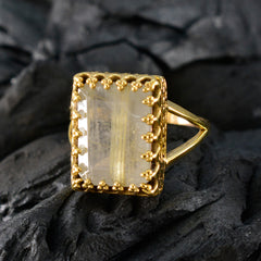 Angel wedding Golden Solitaire Ring