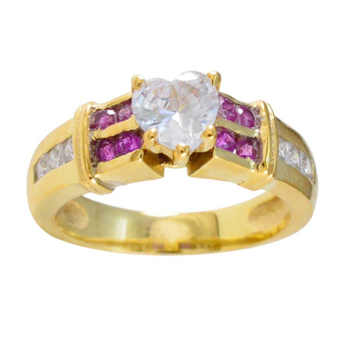 Daniela Romantic Red Halo Ring