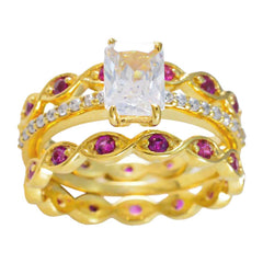 Hana propsel Red Halo Ring