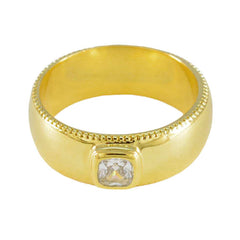 Katarina Luxurious White Solitaire Band White CZ White