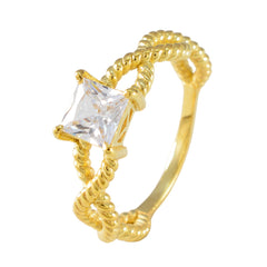 Angel valentine White Solitaire Ring