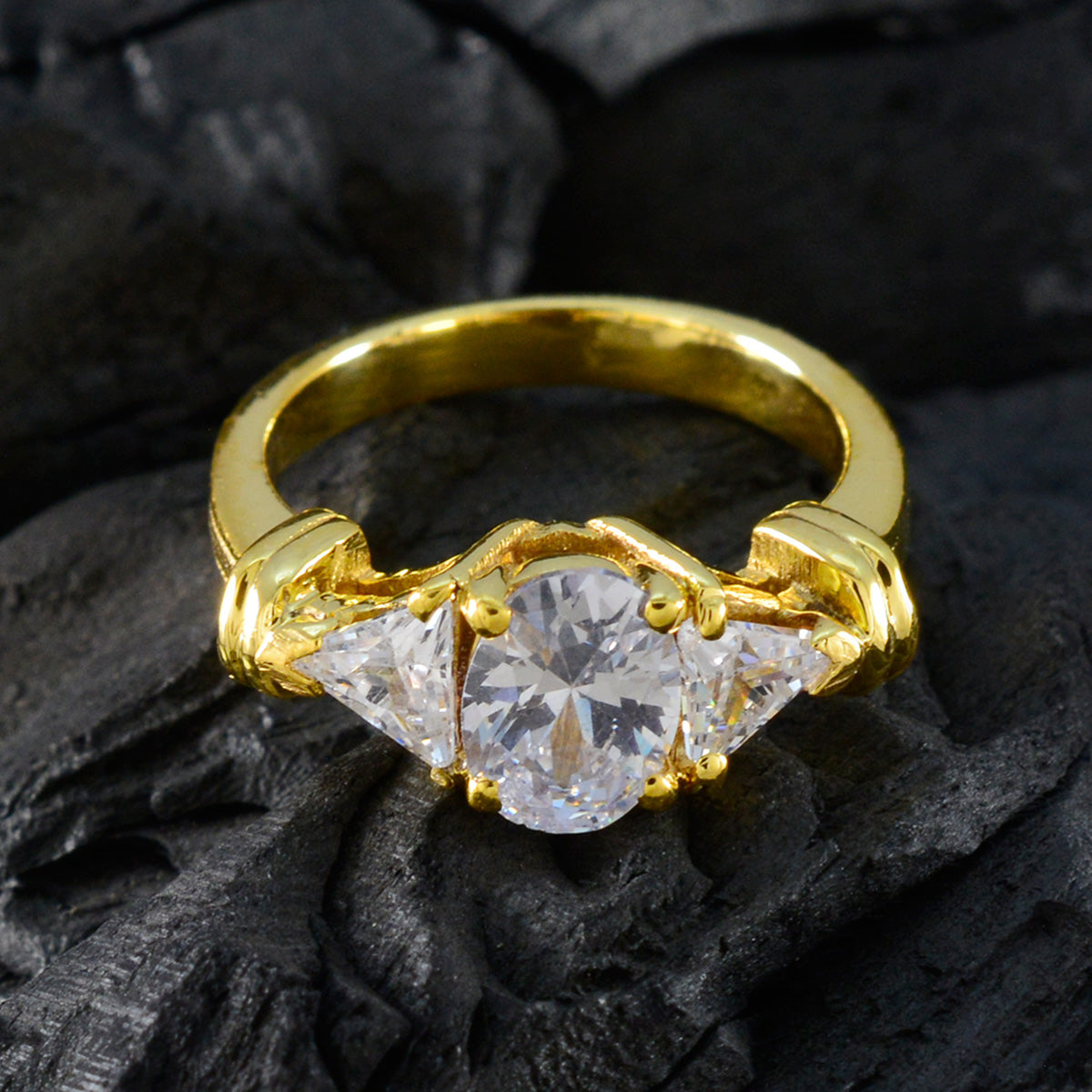 lara valentine White Trilogy Ring