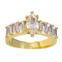 Victoria Engagement White Hepta Ring