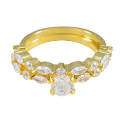 Lakshmi wedding White multiple Ring White CZ White