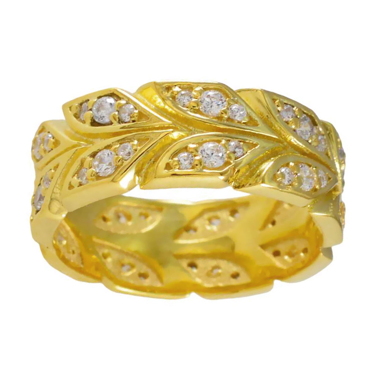 Kristine Eternity White multiple Band