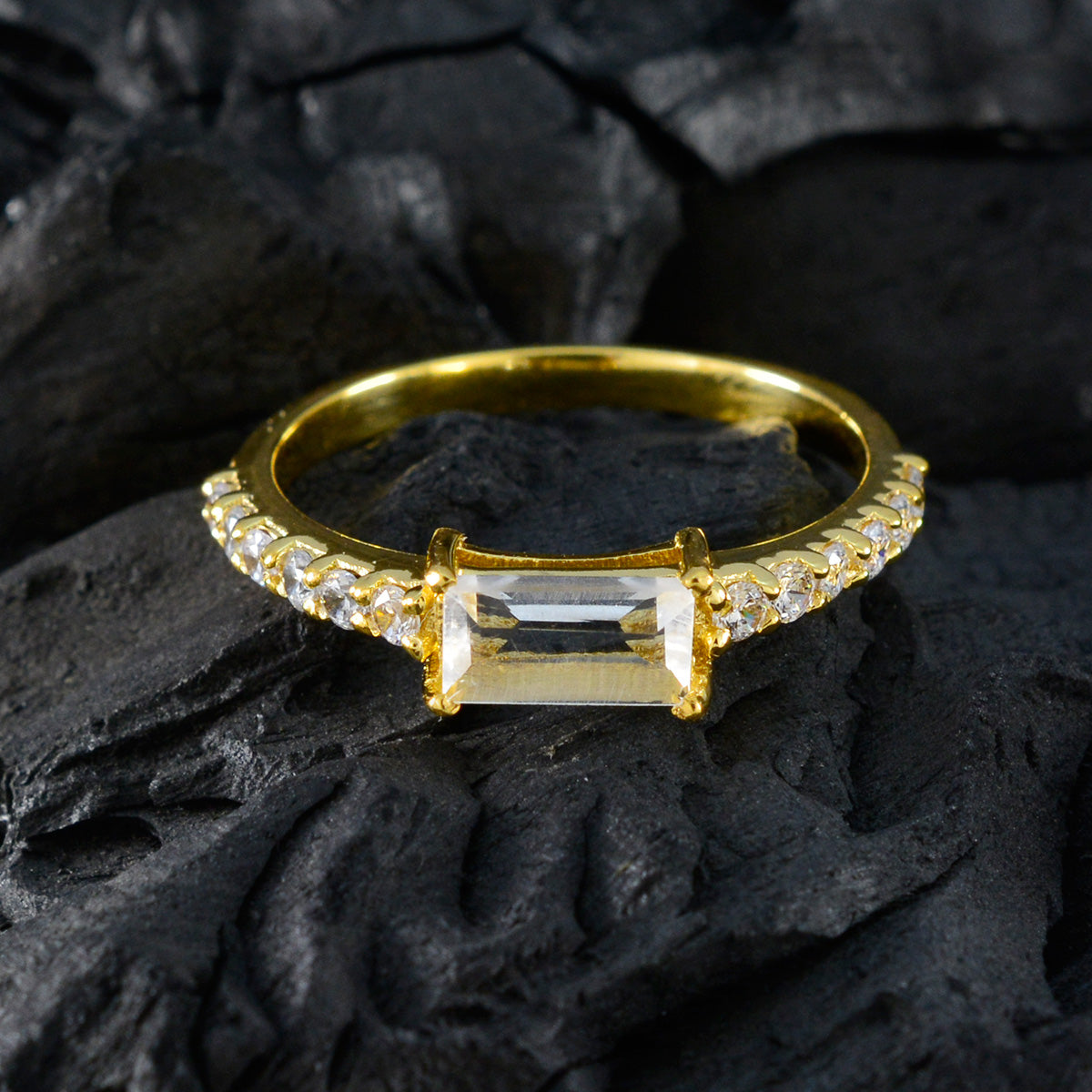 Addison Luxurious White multiple Ring