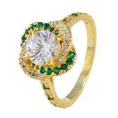 Rosa Engagement White Halo Ring