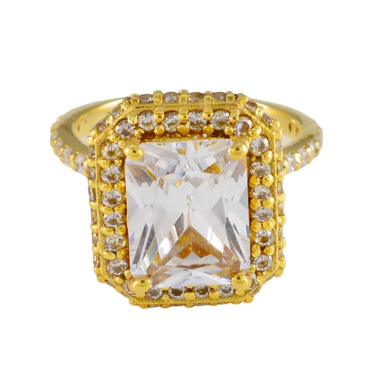 Eun-ji Love White Halo Ring White CZ White