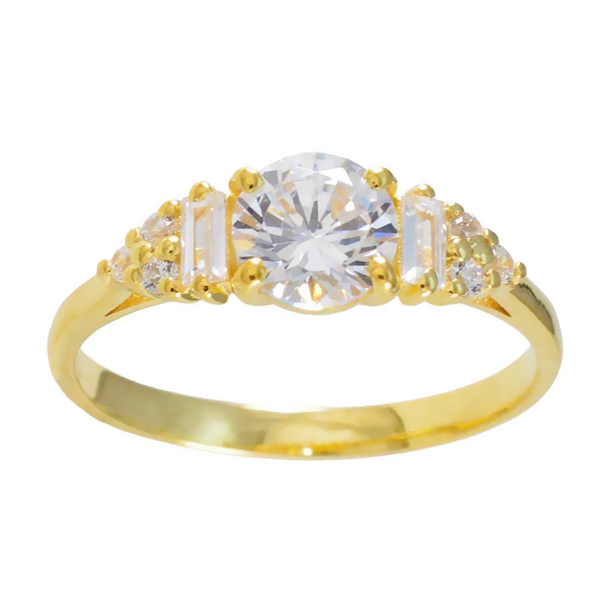 Charlotte Fairytale White Halo Ring