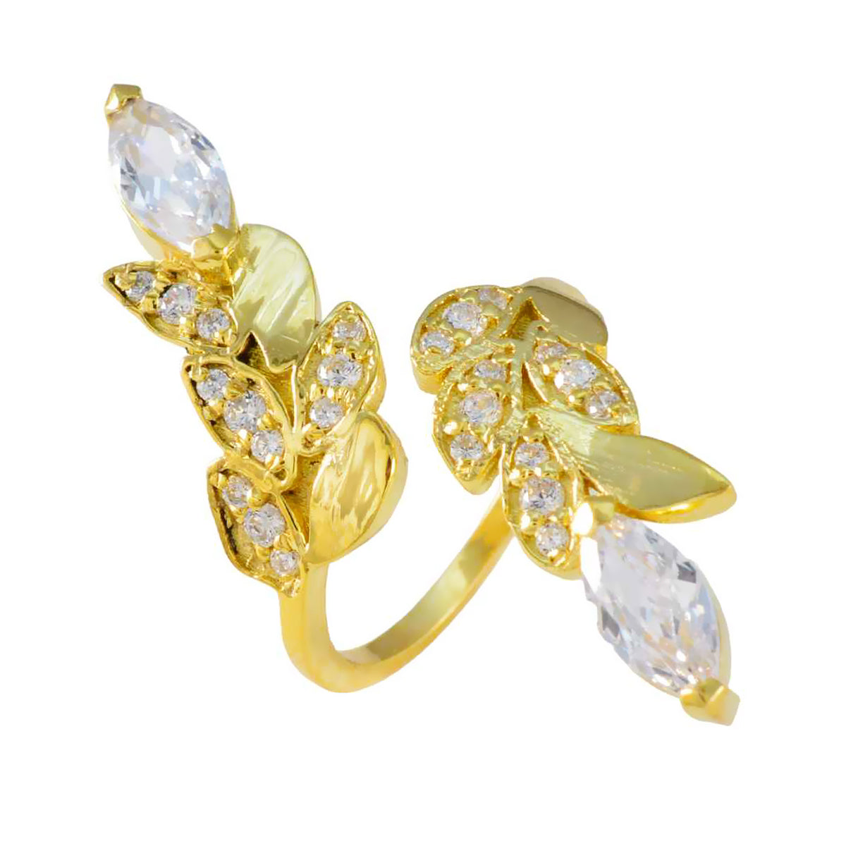 Ana valentine White Halo Ring