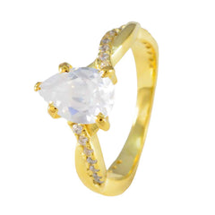 Natcha Promise White Halo Ring