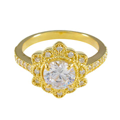 Freya propsel White Halo Ring White CZ White